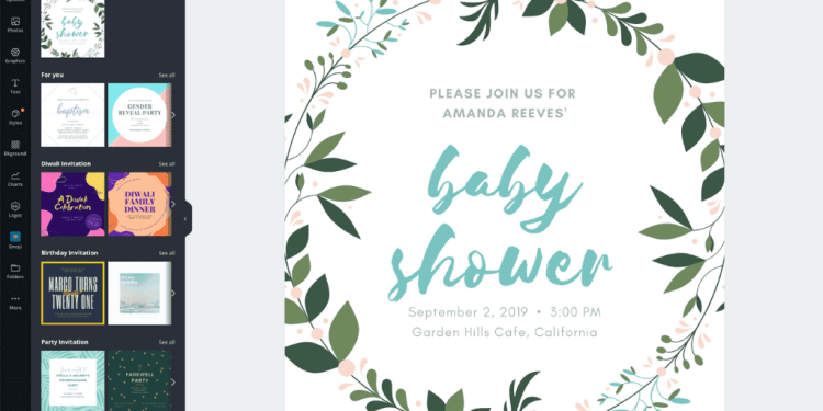 Design your own Baby Shower Invites for a Girl