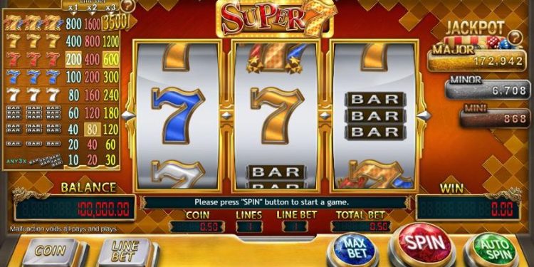 SUPER 7 Online Slots Games That Are Easy To Play, Not Complicated, And Tempting Too. Big Win Bonus